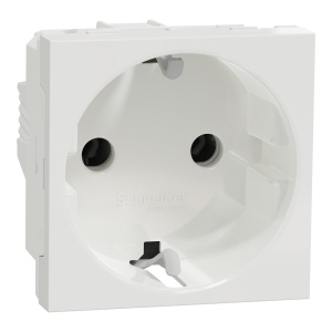 Priza 2P+E, 16A, alb Schneider New Unica NU303618