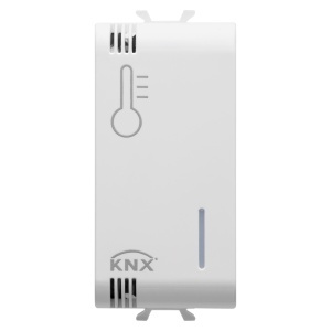 Senzor de temperatură - KNX - 1 modul - alb - Chorusmart Gewiss GW10799