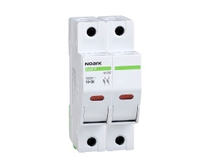 Separator cu fuzibil, 30 A, 1000 V DC, 2-poli, DC-20B, cu semnalizare Noark 101767