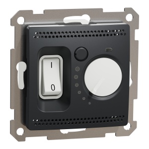 Termostat de camera 16A, antracit Schneider Sedna Design & Elements SDD114506