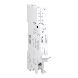 Acti9, Aux OF 0.1-6A, conexiune pe jos Schneider Acti9 indication and tripping auxiliaries A9N26904