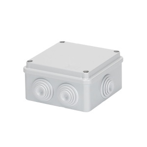 Cutie de joncțiune cu capac simplu înșurubat - IP55 - dimensiuni interne 100X100X50 Gewiss GW44004