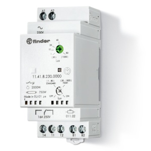 Light dependent relays Nr.contacts: 1 Contacts configuration: CO Contact Material: AgSnO2 Finder 114182300000