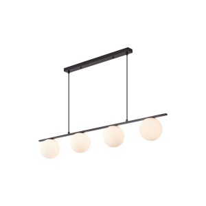 PENDUL S013R-4H-4xG9-OPAL STICLA
