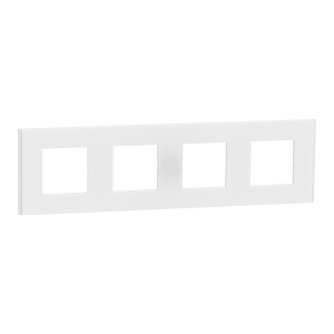 Rama Unica DecoM 4post, Alb translucid Schneider New Unica NU600879