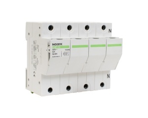 Separator cu fuzibil; fara indicator ardere fuzibil, pentru fuzibil 14x51mm 3PN 63A Noark 115548