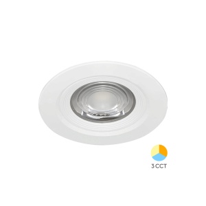 SPOT CU LED ROTUND G3 7W 3in1 IP54 ALB