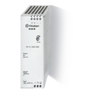 Switch mode power supplies Power consumption: 195 VA. Modular version: yes Suitable for Finder 781A12302402