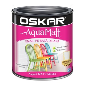 EMAIL PE BAZA DE APA MATT ALB MURDAR NORDIC 0.6L OSKAR