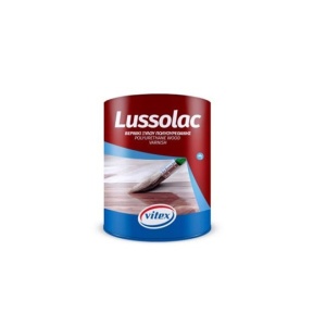 LAC POLIURETANIC PE BAZA DE APA 500 INCOLOR MAT LUSSOLAC VITEX 750ML