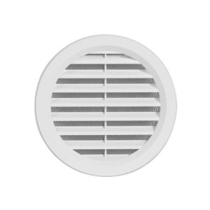 RAMA AERISIRE ROTUNDA CU PLASA VM 110 B ALB HACO