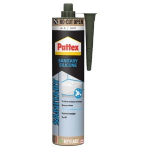 SILICON SANITAR PATTEX 280 ML ALB AMBALAJ NO-CUT OPEN