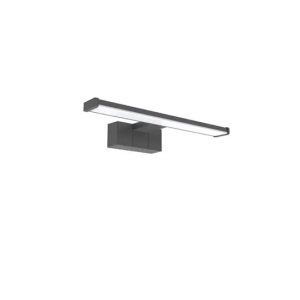 APLICA BAIE CU LED WELL NEGRU 300MM 480LM 6W 4000K 3-IN-1 ALUM-ABS-PC