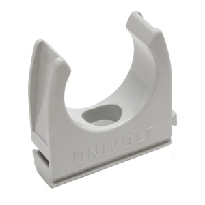 COLIER FIXARE TUB 25MM GRI