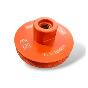 DISC DIAMANTAT PENTRU PROFILARE GRANIT MARMURA GRESIE PROFIL SEMICERC EXTERIOR R-20MM-180 75 - M14 DIATECH