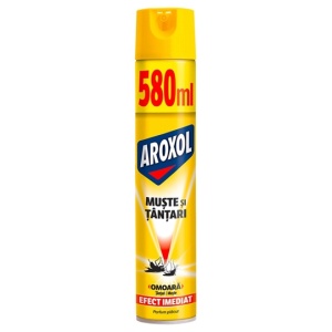 SPRAY IMPOTRIVA MUSTELOR SI A TANTARILOR 580ML AROXOL