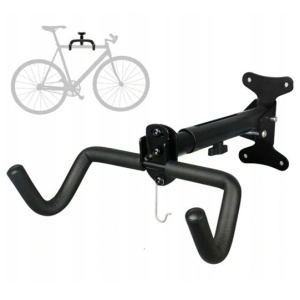 SUPORT BICICLETA PLIABIL PENTRU PERETE CU UNGHI REGLABIL METAL GO-Q48M