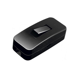 COMUTATOR PE FIR 1 POL NEGRU NV 1K/BK HOME