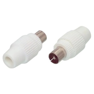 CONECTOR COAXIAL PLASTIC DREPT TATA MAMA WELL
