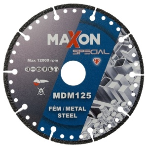 DISC DIAMANTAT MAXON PENTRU METAL MDM125