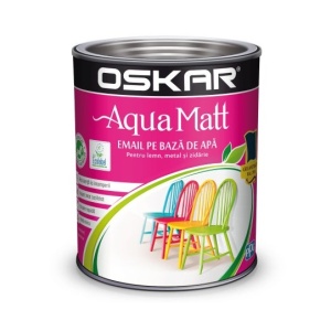 EMAIL PE BAZA DE APA MATT GRI 0.6L OSKAR
