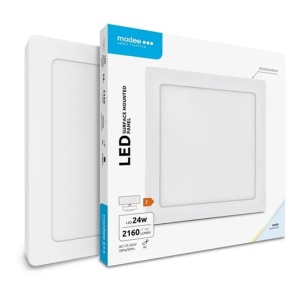 PLAFONIERA LED PATRATA 24W 295MM 6000K 2160LM MODEE