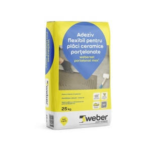 ADEZIV GRESIE SI FAIANTA PORTELANAT 25kg WEBER