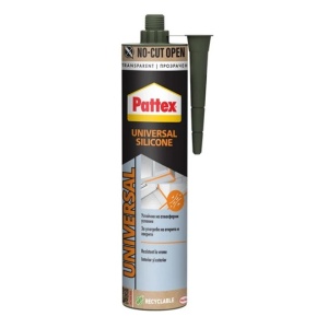 SILICON UNIVERSAL PATTEX 280 ML TRANSPARENT AMBALAJ NO-CUT OPEN