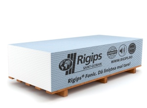 PLACA GIPS-CARTON ACUSTICA 12.5x1200x2600 RIGIPS