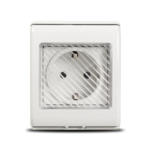 PRIZA APLICATA CU CP SI CAPAC IP55 TOTAL GREEN