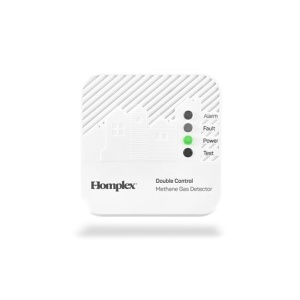 DETECTOR DE GAZ METAN CU FIR SI DECLANSARE DUBLA 12VDC/230VAC – HOMPLEX HD100 PRO DOUBLE CONTROL