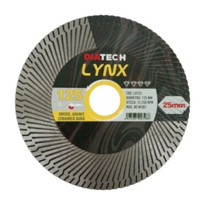 DISC DIAMANTAT TAIERE GRESIE GRANIT LYNX 125