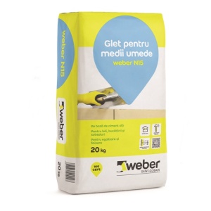 GLET DE FINISAJ DE EXTERIOR N15 20 kg WEBER