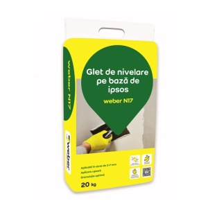 GLET EGALIZARE ALB N17 20 Kg WEBER