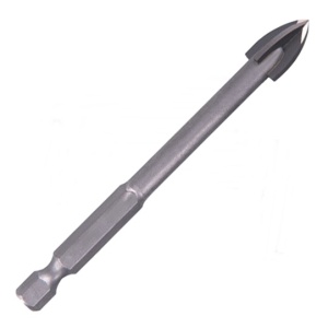 BURGHIU TCT PENTRU STICLA SI GRESIE 4 TAISURI 6X75MM