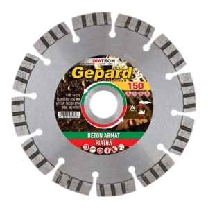 DISC DIAMANTAT PENTRU BETON ARMAT GEPARD 150