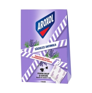 SACULETI ANTIMOLII LAVANDA 4 buc AROXOL