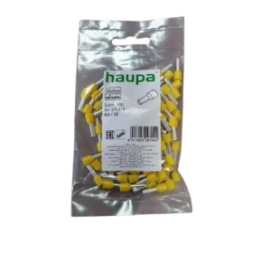 TUB DE CAPAT IZOLAT 6MM 100 BUCATI HAUPA
