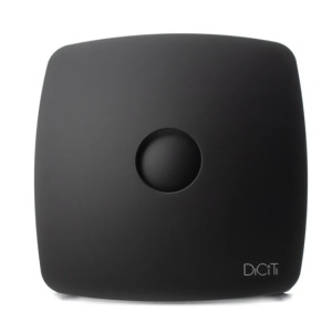 VENTILATOR BAIE RIO 5C MATT BLACK 125MM ECOVENT