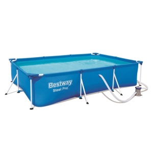 PISCINA CADRU METALIC BESTWAY STEEL PRO FRAME 300X201X66CM 3300L CU POMPA FILTRARE