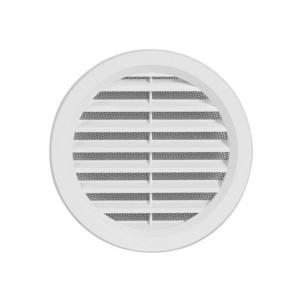 RAMA AERISIRE ROTUNDA CU PLASA VM 125 B ALB HACO