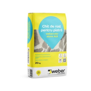 CHIT ROSTUIT PIATRA ALB 20 KG WEBER