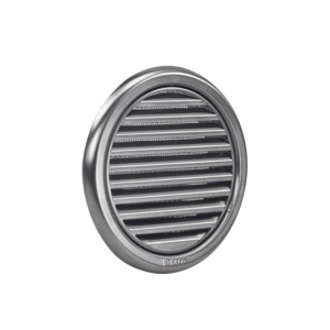 RAMA AERISIRE ROTUNDA CU PLASA VM 100 N INOX HACO