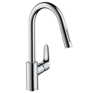 BATERIE BUCATARIE FOCUS 240 CAP EXTRACTIBIL HANSGROHE 318150