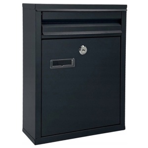 CUTIE POSTALA DE EXTERIOR PENTRU GARD,PERETE DIN OTEL ZINCAT 32x8x25 CM