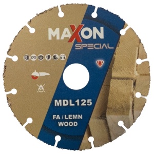DISC DIAMANTAT MAXON PENTRU LEMN MDL125