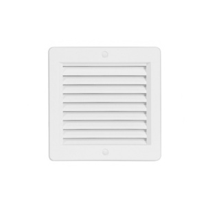 GRILA AERISIRE CU PLASA VM 150x150 B ALB HACO