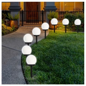LAMPA SOLARA DE GRADINA CU LED MODEE LIGHTING GS014 38CM - Img 2