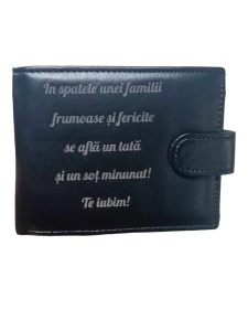 Portofel barbati TITA, 207yk, piele naturala, In spatele