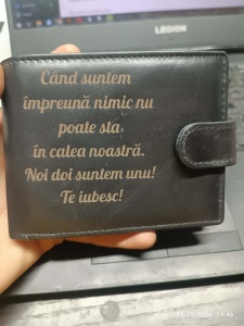 Portofel barbati TITA, 206 piele naturala, Impreuna cu DEFECT VIZUAL